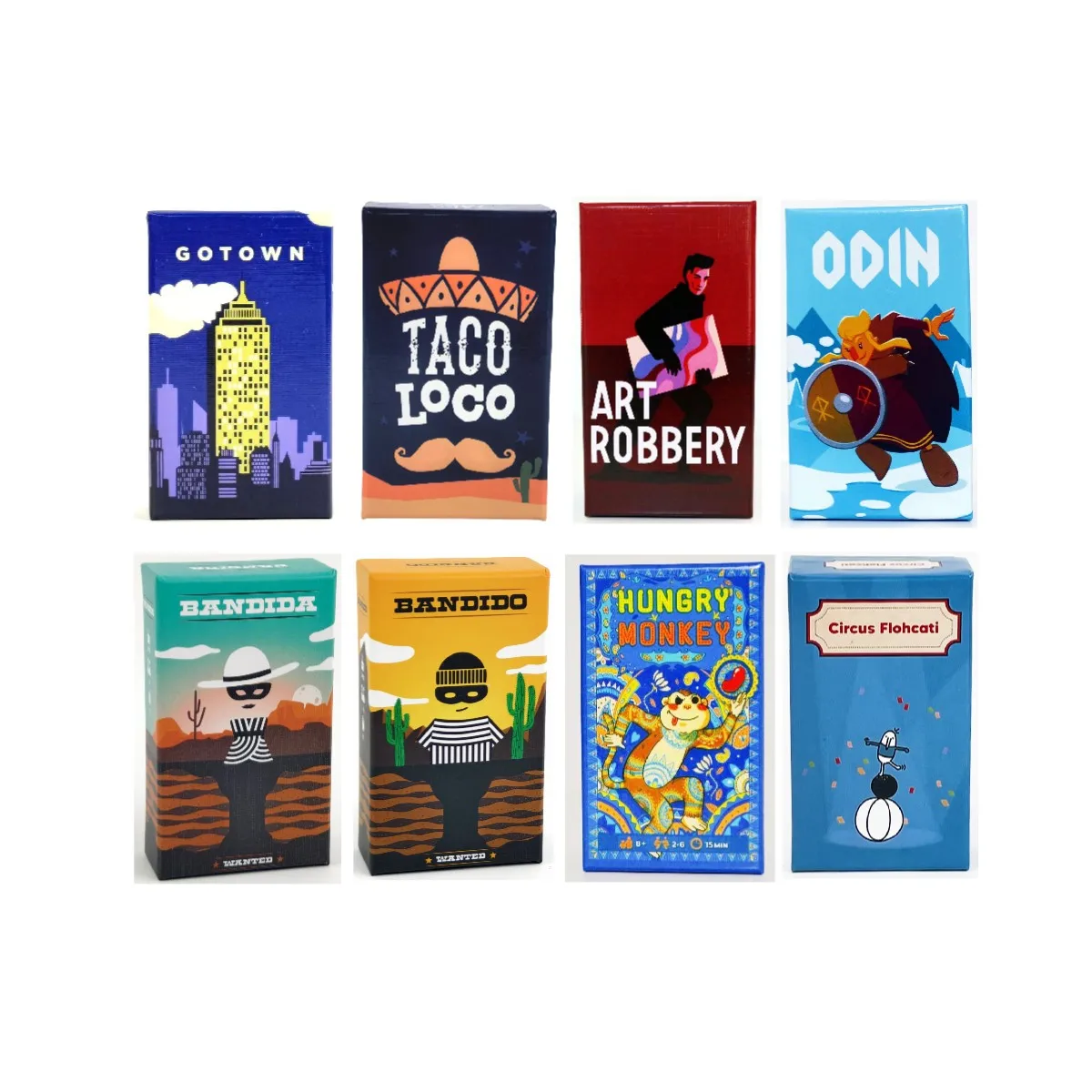 Board Game Solo - Sıcak Oyunlar - Taco Loco Kart