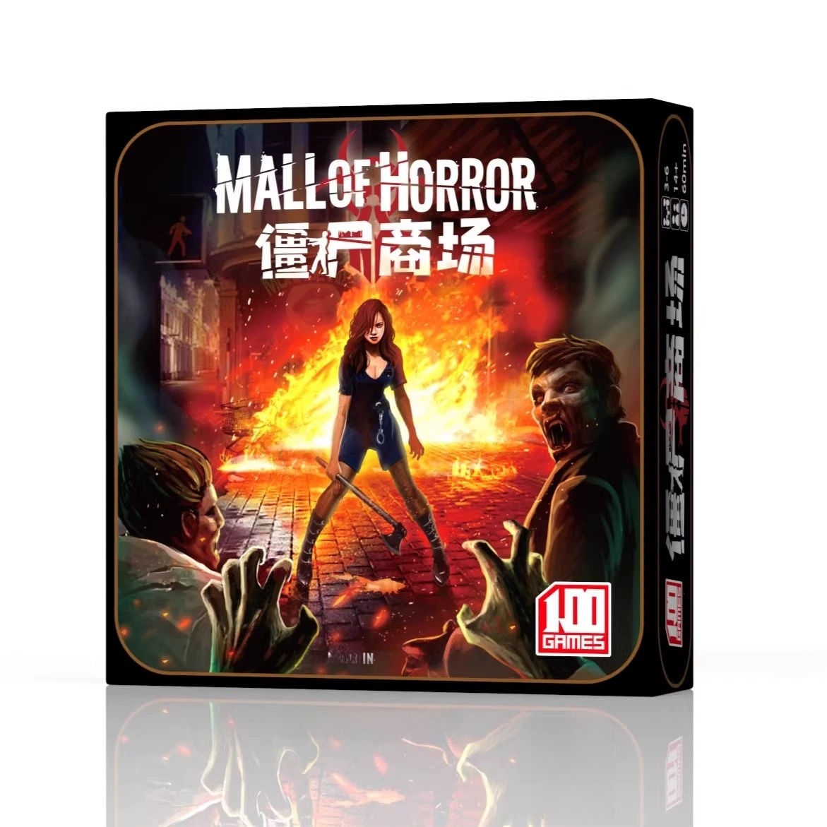 Board Game Zombie Survival - Çin Zombi Kuşatması Masa Oyunu Hayatta