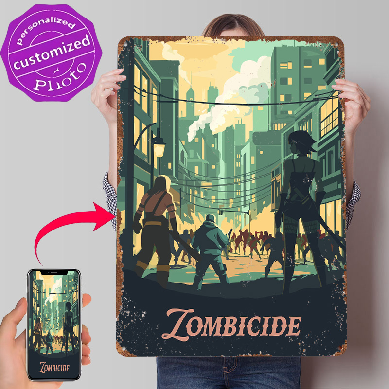 Board Game Zombicide - Zombicide Masa Oyunu İlham Veren Metal