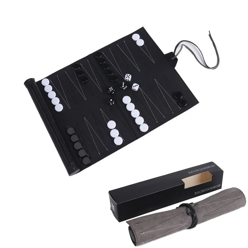 Magnetic Travel Chess - Roll Up Tavla Setleri Taşınabilir Seyahat