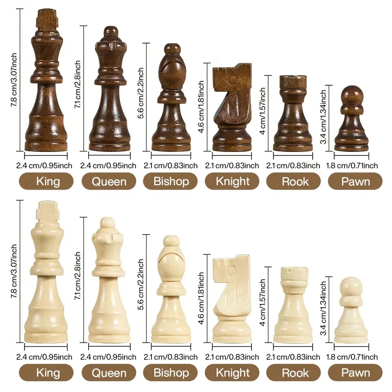 39,3 cm/15,47 inç manyetik ahş - Magnetic Travel Chess incelemesi ve fiyatı