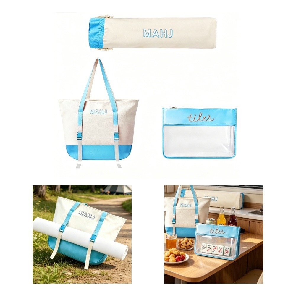 Mahjong Aksesuar Çantası Seti, - Tile Bag Drawstring incelemesi ve fiyatı