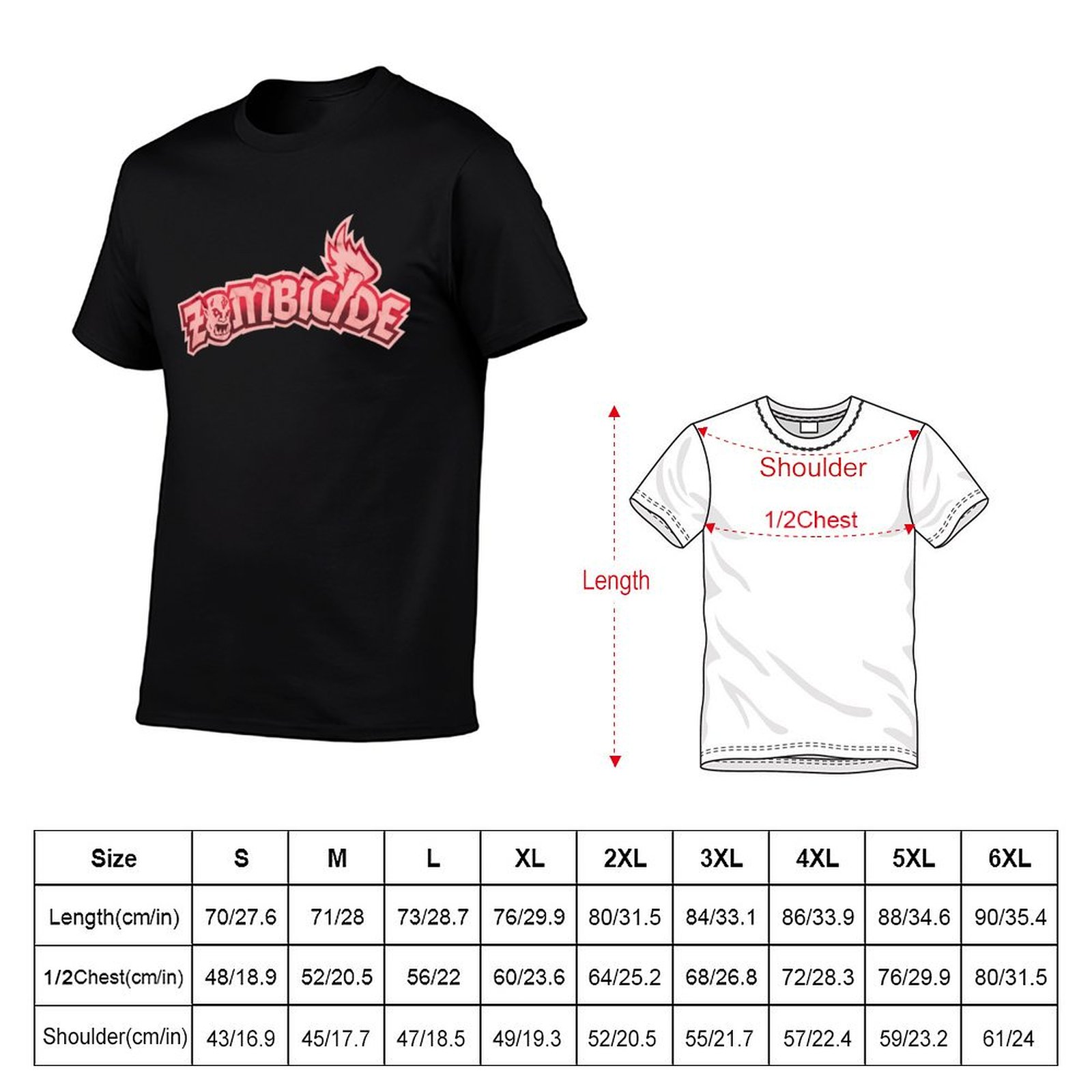 Zombicide BoardGame T-Shirt er - Board Game Zombicide incelemesi ve fiyatı