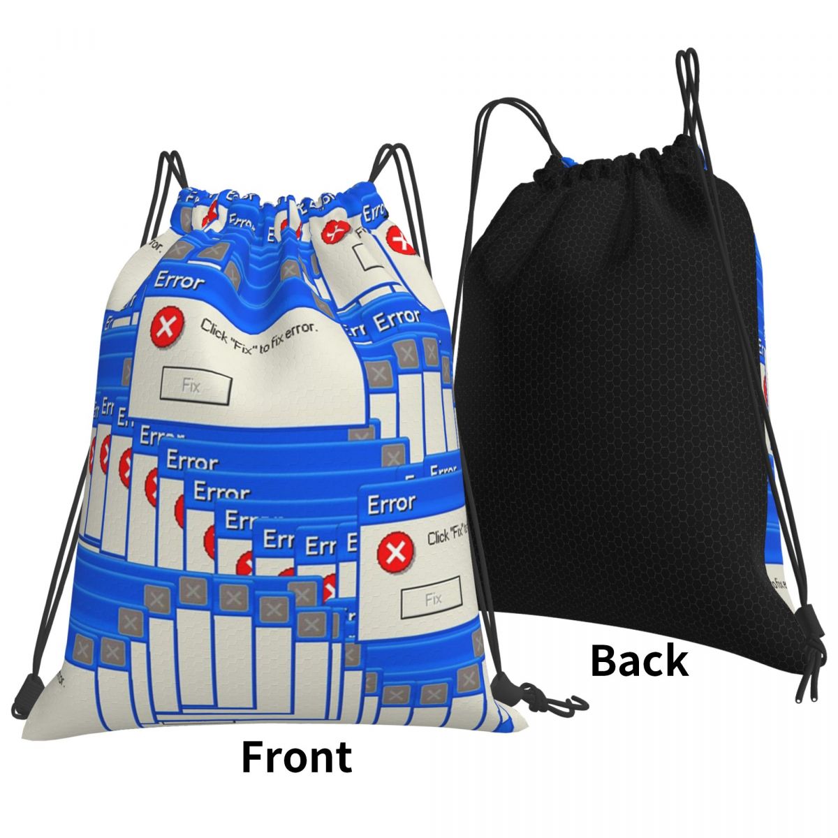 Windows Xp Error Tiled Sırt Ça - Tile Bag Drawstring incelemesi ve fiyatı