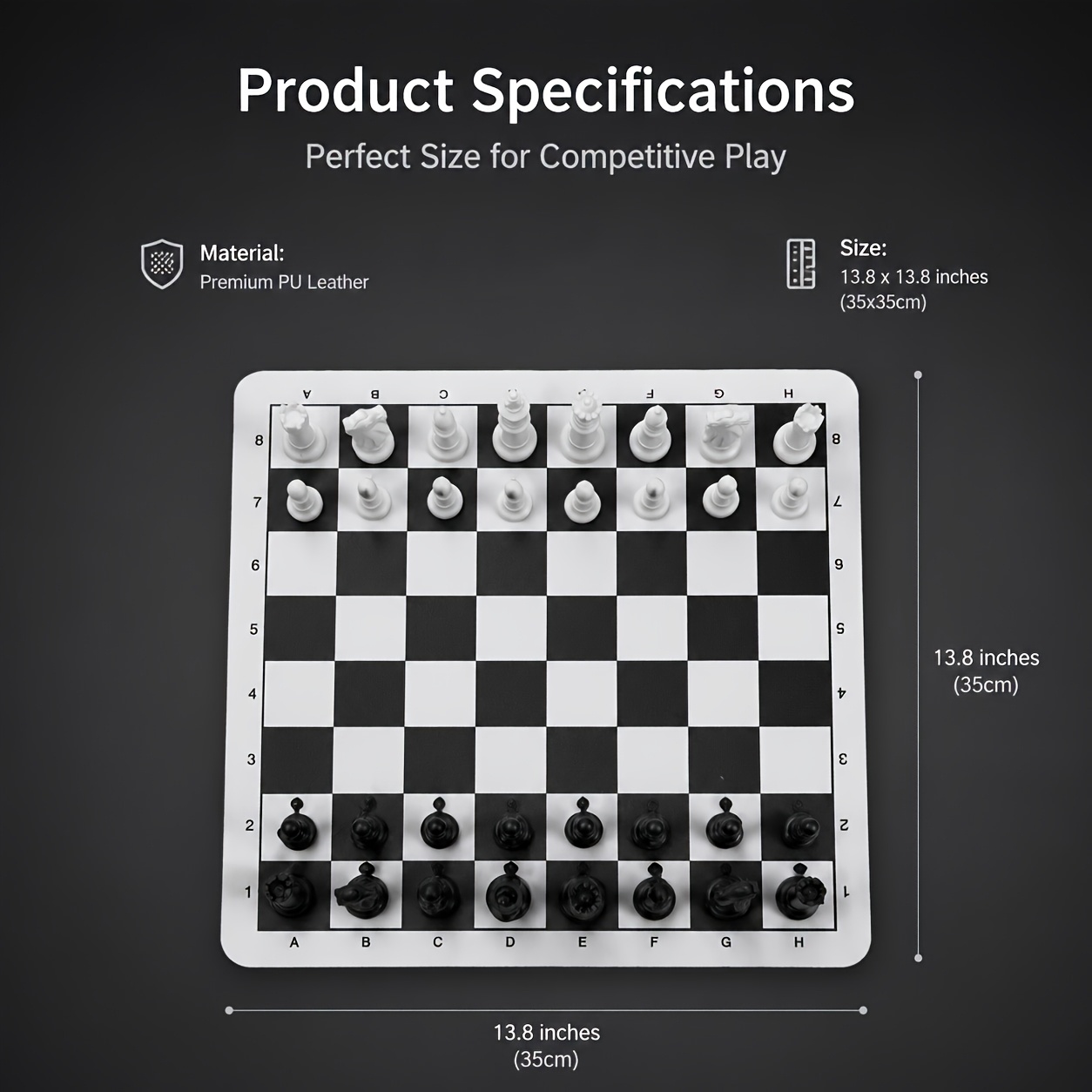 35cm/13.78in Satranç Seti Katl - Magnetic Travel Chess incelemesi ve fiyatı