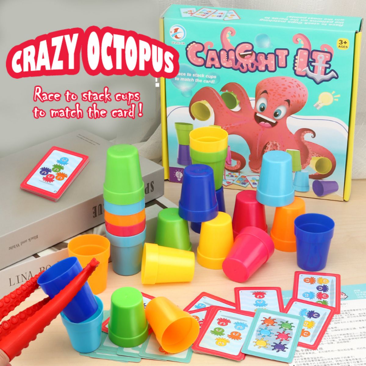 Çılgın ahtapot ebeveyn-çocuk i - Board Game Quick incelemesi ve fiyatı