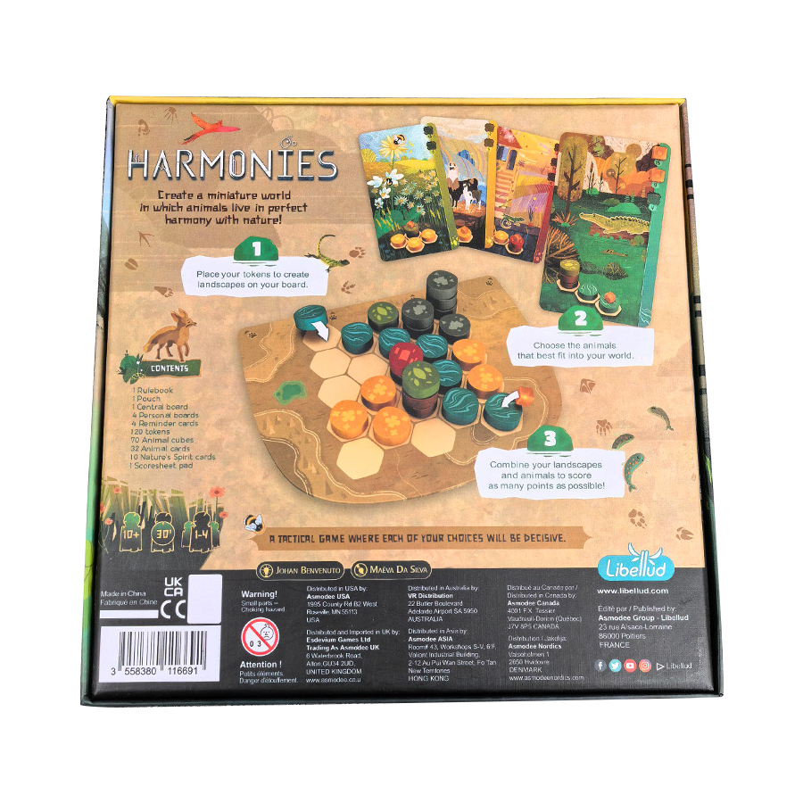 Harmonies - Masa Oyunları - Ha - Board Game Solo incelemesi ve fiyatı