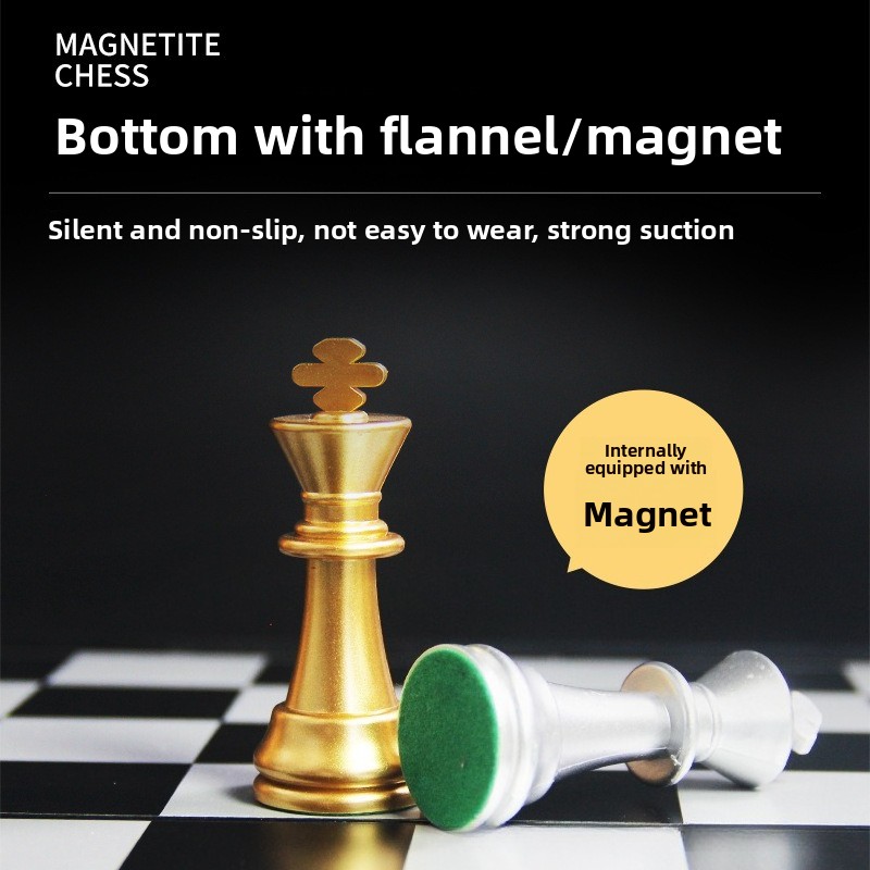 Manyetik Altın Gümüş Satranç S - Magnetic Travel Chess incelemesi ve fiyatı