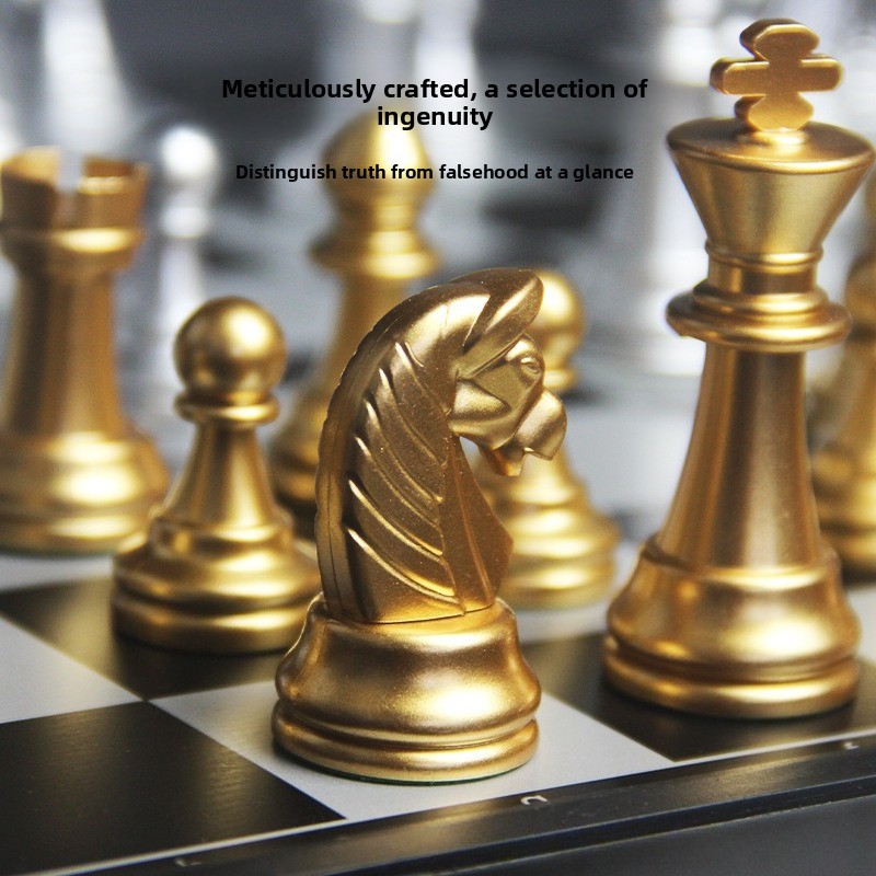 Manyetik Altın Gümüş Satranç S - Magnetic Travel Chess incelemesi ve fiyatı