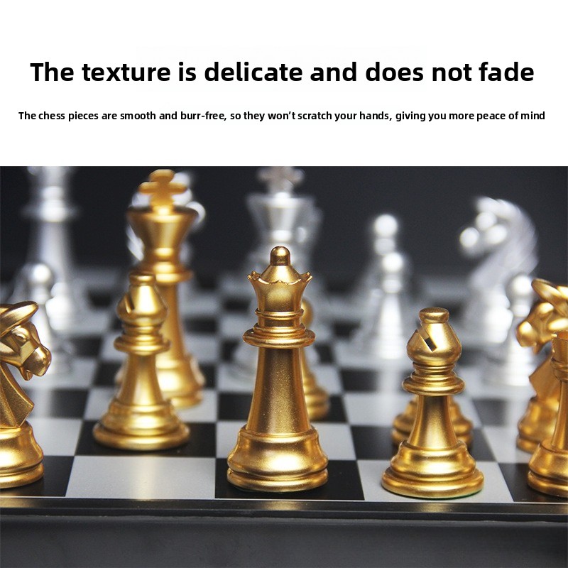 Manyetik Altın Gümüş Satranç S - Magnetic Travel Chess incelemesi ve fiyatı