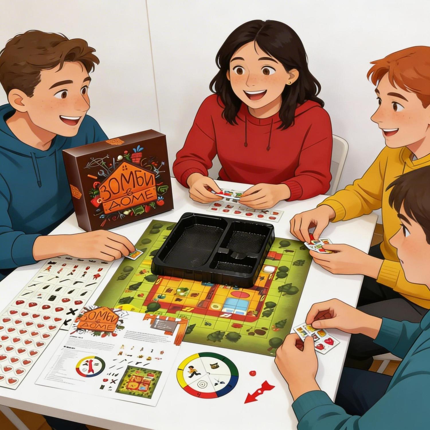 Rus Versiyonu Zombi Hayatta Ka - Board Game Zombie Survival incelemesi ve fiyatı